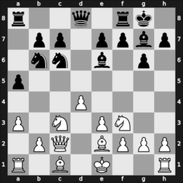 1959 GDR Ch Leipzig GER – Round 11 – Baumbach, Friedrich, Dr. – 1/2-1/2 – Hartmann, Claus – G50
