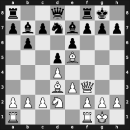 1959 GDR Ch Leipzig GER – Round 11 – Badestein, Hartmut, Prof. Dr. – 0-1 – Pietzsch, Wolfgang – G51