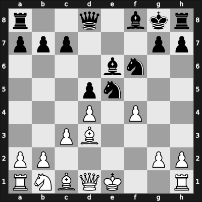 1959 GDR Ch Leipzig GER – Round 11 – Franz, Joachim – 1-0 – Breustedt, Werner – G52