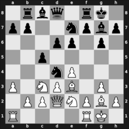 1959 GDR Ch Leipzig GER – Round 12 – Handel, Horst – 0-1 – Hartmann, Claus – G57