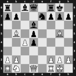 1959 HUN Ch – Round 4 – Koberl, Ferenc – 0-1 – Portisch, Lajos – G3