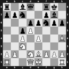 1959 HUN Ch – Round 14 – Kluger, Gyula – 1/2-1/2 – Szabo, Laszlo – G12