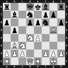 1959 HUN Ch – Round 16 – Honfi, Karoly – 1/2-1/2 – Szabo, Laszlo – G14