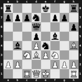 1959 HUN Ch 15th – Round 3 – Kluger, Gyula – 1-0 – Florian, Tibor – G10