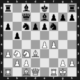 1959 HUN Ch 15th – Round 5 – Dely, Peter – 1/2-1/2 – Forintos, Gyozo V – G15