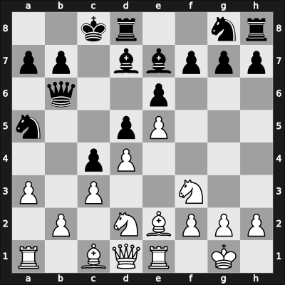 1959 HUN Ch 15th – Round 5 – Honfi, Karoly – 1/2-1/2 – Florian, Tibor – G18