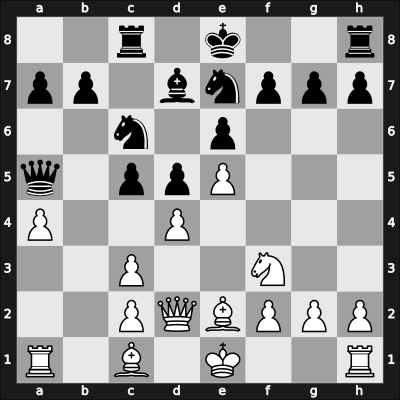 1959 HUN Ch 15th – Round 6 – Foldi, Jozsef – 1/2-1/2 – Portisch, Lajos – G22
