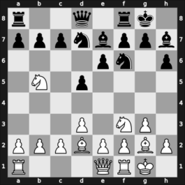 1959 HUN Ch 15th – Round 12 – Bilek, Istvan – 1/2-1/2 – Portisch, Lajos – G42