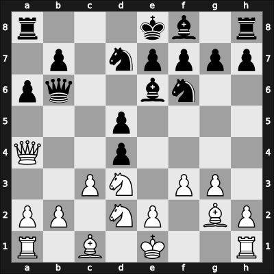 1959 HUN Ch 15th – Round 13 – Szabo, Laszlo – 1-0 – Hevizi, Laszlo Dr – G45
