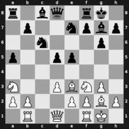 1959 HUN Ch 15th – Round 14 – Bilek, Istvan – 1/2-1/2 – Jenei, Ferenc – G51