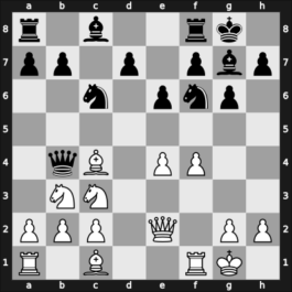 1959 HUN Ch 15th – Round 17 – Pogats, Jozsef Jr. – 1/2-1/2 – Dely, Peter – G62