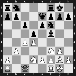 1959 HUN Ch 15th – Round 17 – Foldi, Jozsef – 1/2-1/2 – Lengyel, Levente – G63