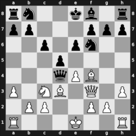 1959 HUN Ch Budapest HUN – Round 2 – Szily, Jozsef – 1/2-1/2 – Szabo, Laszlo – G5