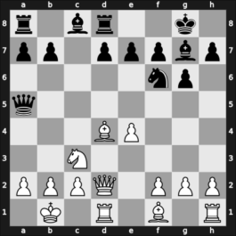1959 HUN Ch Budapest HUN – Round 3 – Bilek, Istvan – 1/2-1/2 – Haag, Ervin – G11