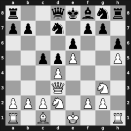 1959 HUN Ch Budapest HUN – Round 3 – Honfi, Karoly – 1/2-1/2 – Orendy, Emil – G12
