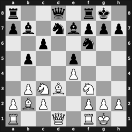 1959 HUN Ch Budapest HUN – Round 4 – Haag, Ervin – 1/2-1/2 – Navarovszky, Laszlo – G19
