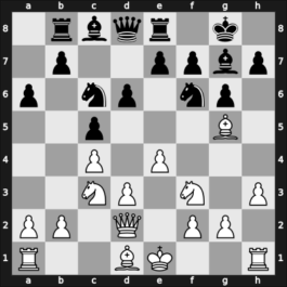 1959 HUN Ch Budapest HUN – Round 11 – Koberl, Ferenc – 1/2-1/2 – Florian, Tibor – G44