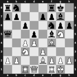1959 Hastings5960 – Round 8 – Averbakh, Yuri L – 1/2-1/2 – Heemsoth, Hermann – G36