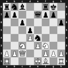 1959 Hoogovens – Round 1 – Olafsson, Fridrik – 1-0 – Donner, Jan-Hein – G6