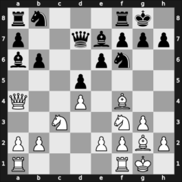 1959 Hoogovens – Round 1 – Toran Albero, Roman – 1/2-1/2 – Olafsson, Fridrik – G12