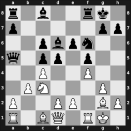 1959 Hoogovens – Round 1 – Larsen, Benjamin Holsko – 1/2-1/2 – Donner, H. – G22