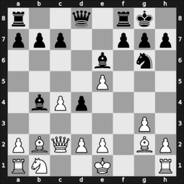 1959 Hoogovens – Round 1 – Larsen, Benjamin Holsko – 0-1 – Olafsson, Fridrik – G23