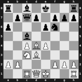 1959 JUG Ch Kragujevac YUG – Round ? – Matanovic, Aleksandar – 1/2-1/2 – Ugrinovic, Dragan – G12