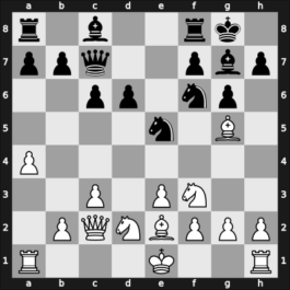 1959 Kiel – Round 3 – Saemisch, Friedrich – 1/2-1/2 – Hansen Ralf – G5