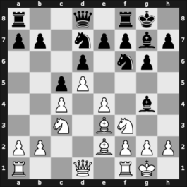 1959 Kragujevac ch14-YUG – Round 1 – Lukic, Arsenije – 1-0 – Trifunovic, Petar – G3