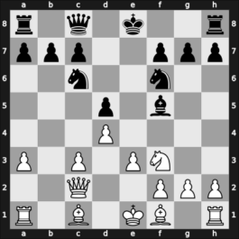 1959 Kragujevac ch14-YUG – Round 1 – Sofrevski, Jovan – 1-0 – Vukovic, Sara – G10