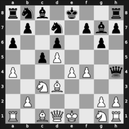 1959 Kragujevac ch14-YUG – Round 1 – Stupica, Janez – 1/2-1/2 – Ugrinovic, Dragan – G36