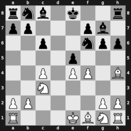 1959 Kragujevac ch14-YUG – Round 1 – Vukovic, Sara – 1/2-1/2 – Udovcic, Mijo – G54