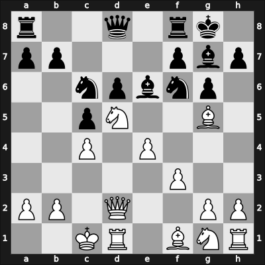 1959 Kragujevac ch14-YUG – Round 1 – Djantar, Djordje – 1/2-1/2 – Stupica, Janez – G56