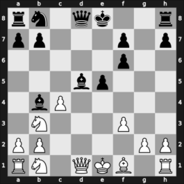 1959 Kragujevac ch14-YUG – Round 1 – Ivkovic, Dusan – 0-1 – Gligorić, Svetozar – G61