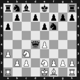 1959 Kragujevac ch14-YUG – Round 1 – Ugrinovic, Dragan – 1/2-1/2 – Matulovic, Milan – G72