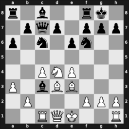 1959 Kragujevac ch14-YUG – Round 1 – Matanovic, Anto – 1/2-1/2 – Milic, Bozidar – G73