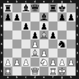 1959 Kragujevac ch14-YUG – Round 8 – Vukovic, Sara – 0-1 – Matulovic, Milan – G99