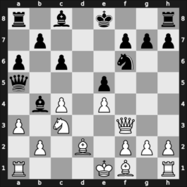 1959 Kragujevac ch14-YUG – Round 14 – Matanovic, Aleksandar – 1-0 – Matulovic, Milan – G105