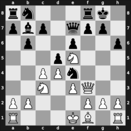 1959 Krakow – Round 2 – Gromek, Jozef – 1/2-1/2 – Brzozka, Stefan – G8