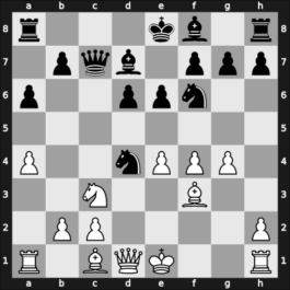 1959 Krakow POL – Round ? – Tarnowski, Alfred – 1/2-1/2 – Bertok, Mario Jr. – G17