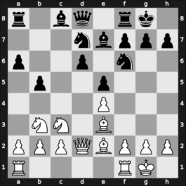 1959 Lima – Round 5 – Quinones Carrillo, Oscar – 0-1 – Sanguineti, Raúl Carlos – G30
