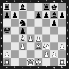 1959 Lima – Round 11 – Alvarez Espinoza, Crishopher Damian – 0-1 – Sanguinetti, Raul – G57