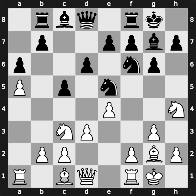 1959 Lodz ch POL – Round 4 – Doda, Zbigniew – 1-0 – Lubienski, Tadeusz – G20
