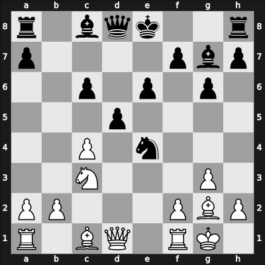 1959 Lodz ch POL – Round 5 – Drozd, Ryszard – 1-0 – Swiecicki, Wojciech – G25