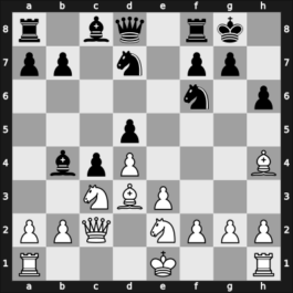 1959 Lodz ch POL – Round 6 – Sliwa, Bogdan – 1-0 – Szukszta, Janus – G28