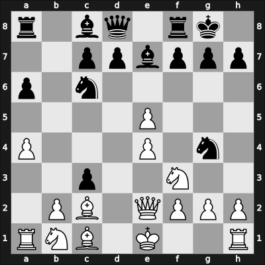 1959 Lodz ch POL – Round 6 – Swiecicki, Wojciech – 0-1 – Witkowski, Stefan – G30