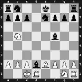 1959 Lodz ch POL – Round 7 – Kostro, Jerzy – 1-0 – Swiecicki, Wojciech – G35
