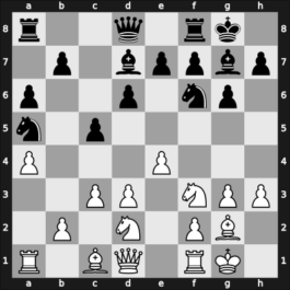 1959 Lodz ch POL – Round 8 – Doda, Zbigniew – 0-1 – Gawlikowski, Stanislaw – G41