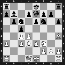 1959 Lodz ch POL – Round 9 – Gawlikowski, Stanislaw – 0-1 – Sliwa, Bogdan – G45