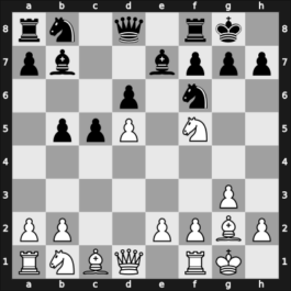 1959 Lodz ch POL – Round 12 – Lubienski, Tadeusz – 1-0 – Szukszta, Janus – G57